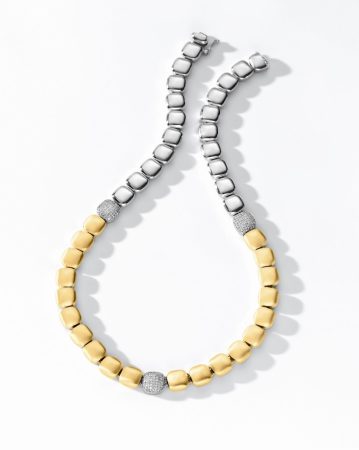 Colar Capri em Prata 925 e Ouro Amarelo 18k. (Foto: divulgação)