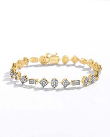 Pulseira Sommet Em Ouro . (Foto: divulgação)