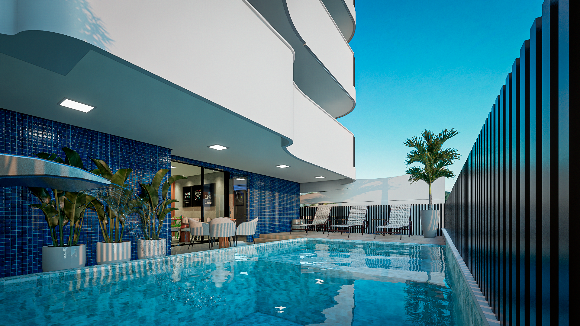 Decoração de áreas comuns