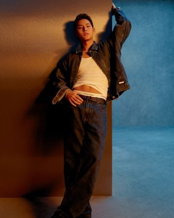 Mingyu estrela campanha da Calvin Klein