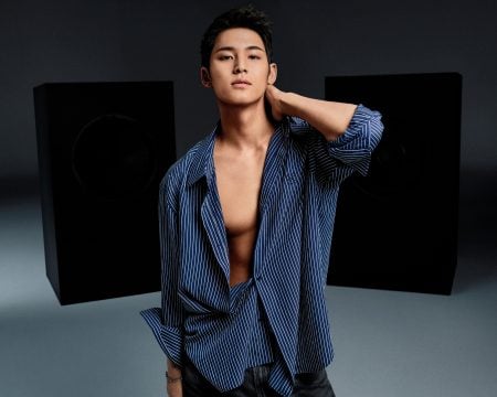 Mingyu estrela campanha da Calvin Klein