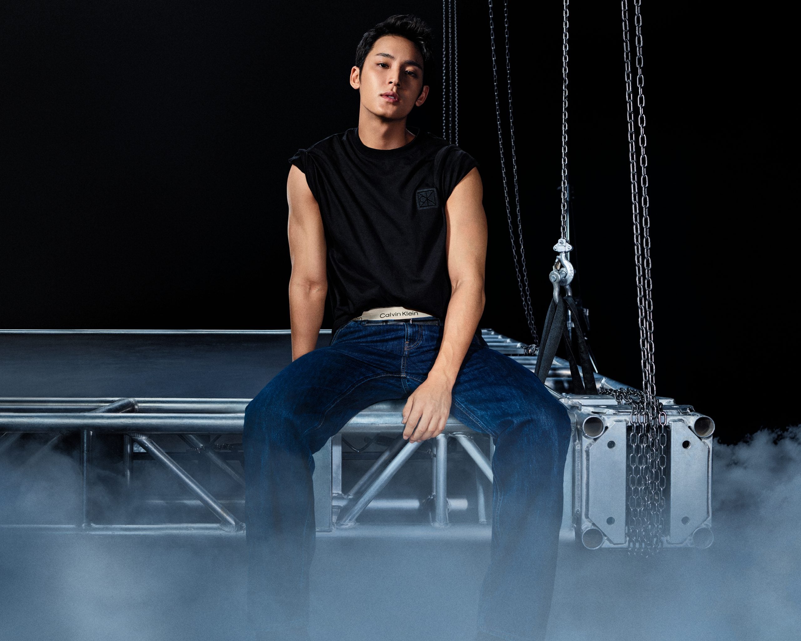 Mingyu estrela campanha da Calvin Klein