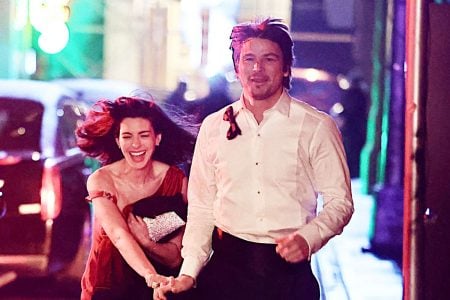 Filmagens de Veirty com Anne Hathaway contracenando com Josh Hartnett.