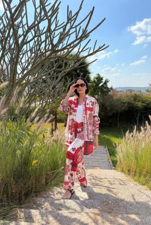 Estampas como ponto de destaque.