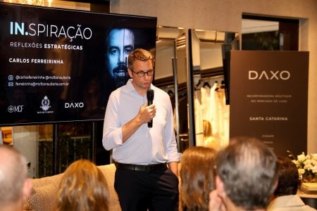 O CEO Maurício Scoz também marcou presença e reforçou a importância do momento para os curitibanos conhecerem de perto as oportunidades do litoral catarinense