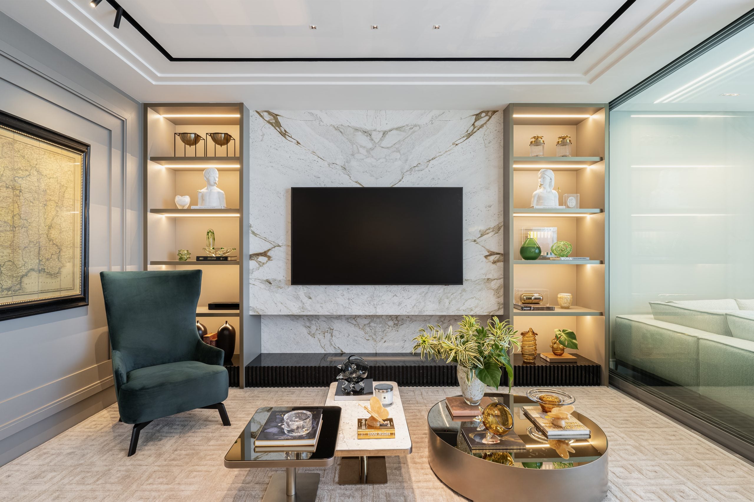 Projeto desenvolvido pelo escritório Deborah Nicolau Arquitetura.