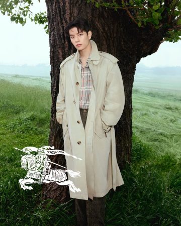 Seungmin tornou-se embaixador da Burberry