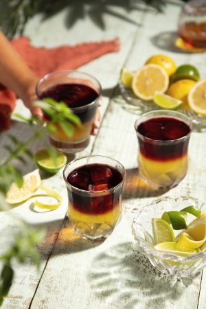 Drink Limonada de Vinho Tinto