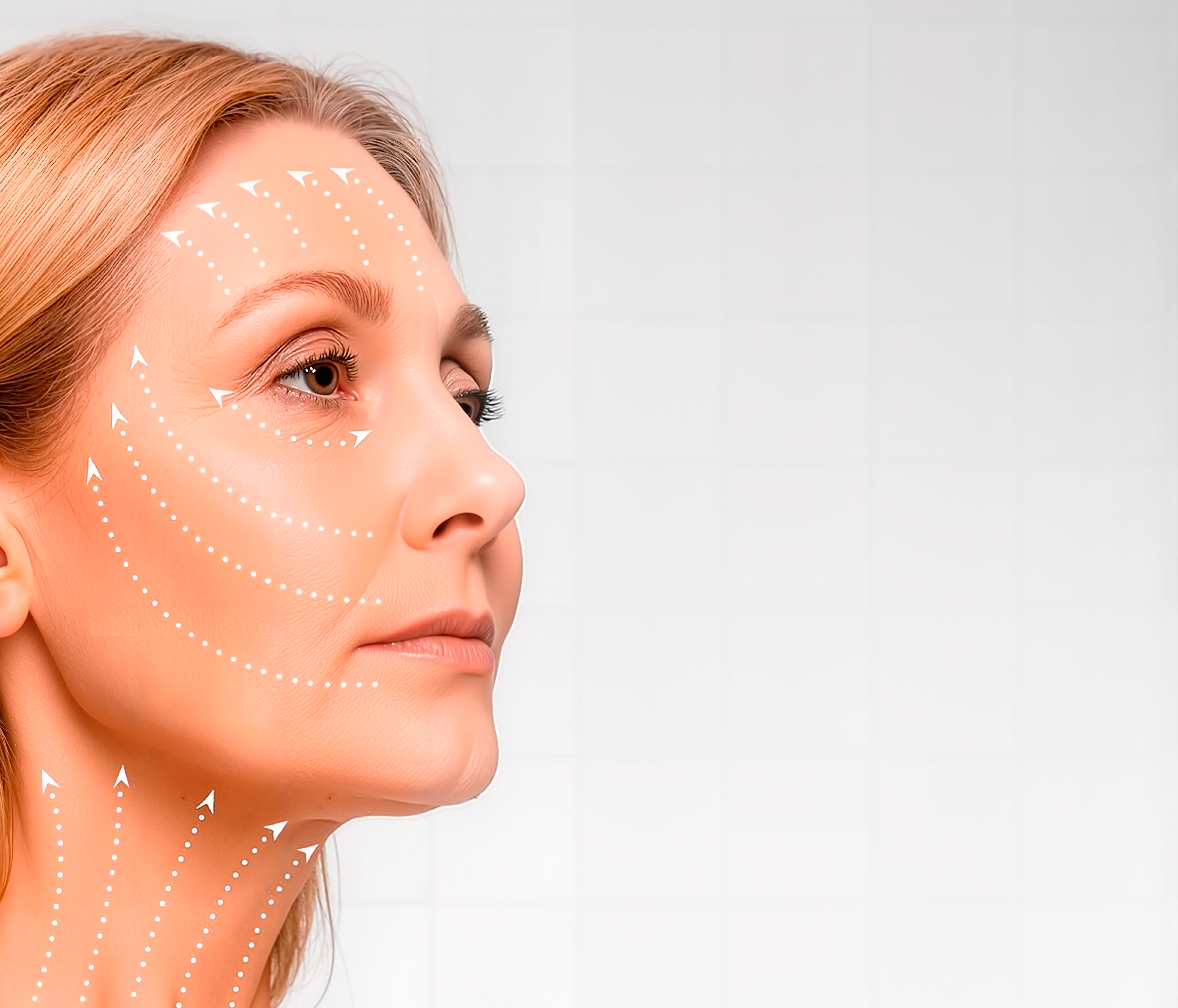 imagem de mulher gerada por inteligência artificial