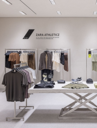 Com espaço de destaque, a coleção esportiva Athleticz foi criada para todos os atletas.