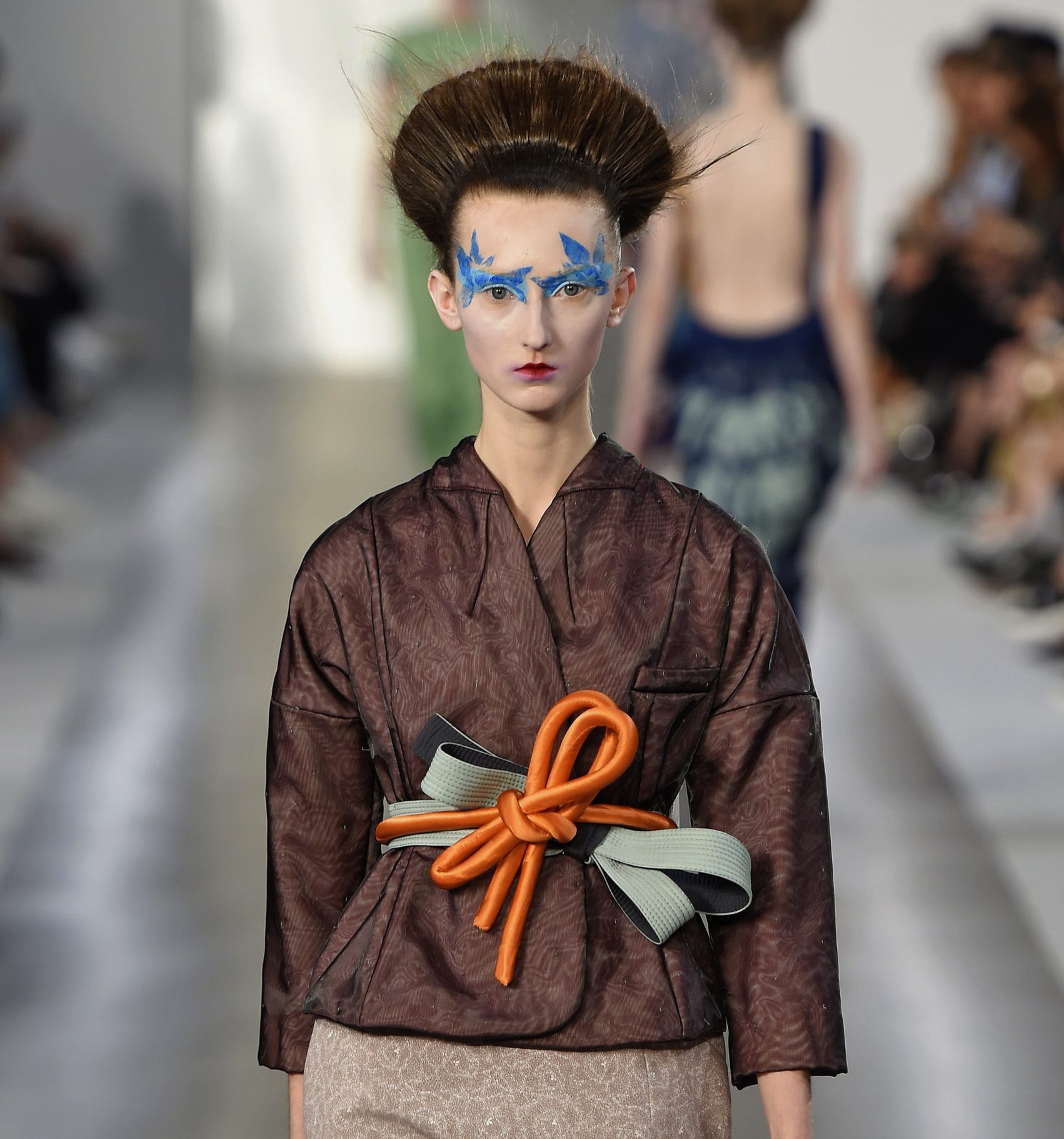 Desfile da Maison Margiela em Paris, em 2015.