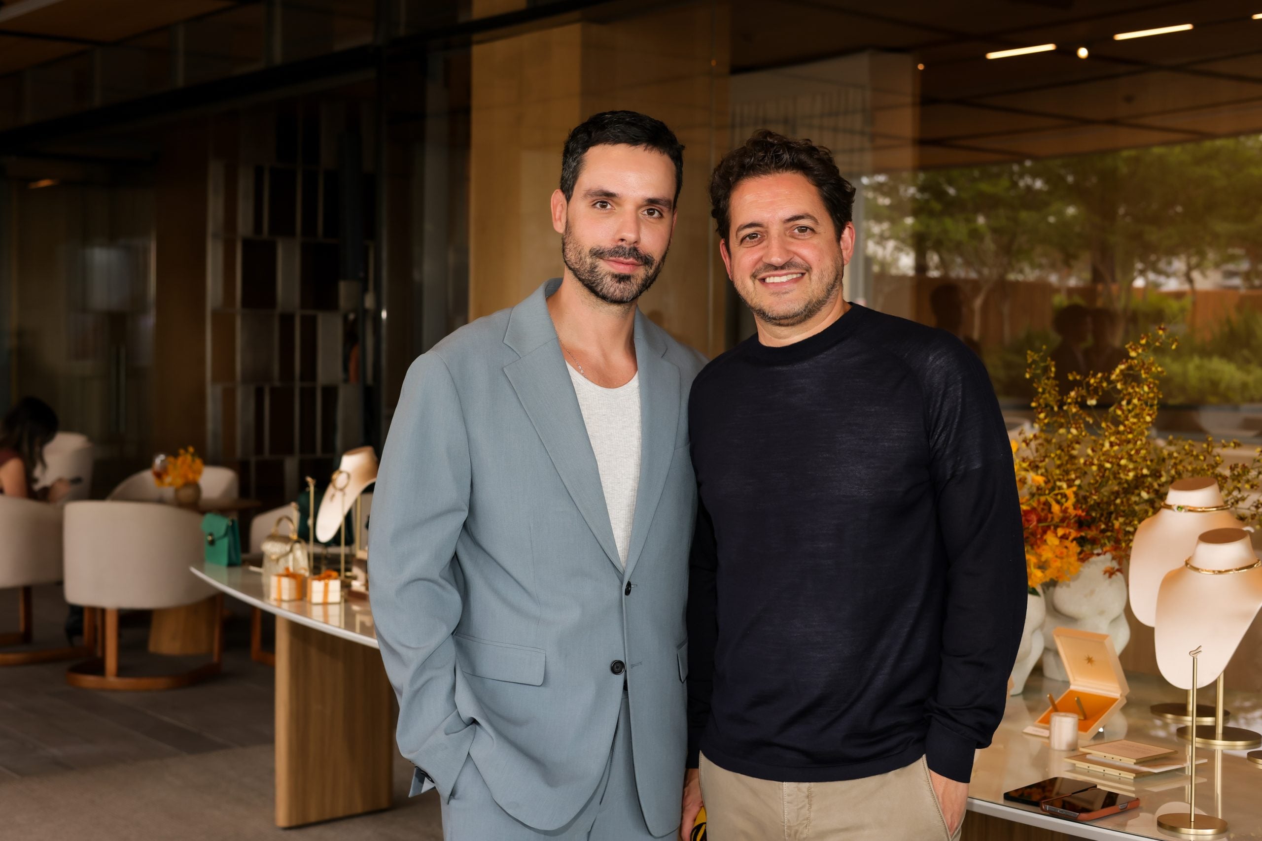 Murilo Lazzari e Carlos Jereissati