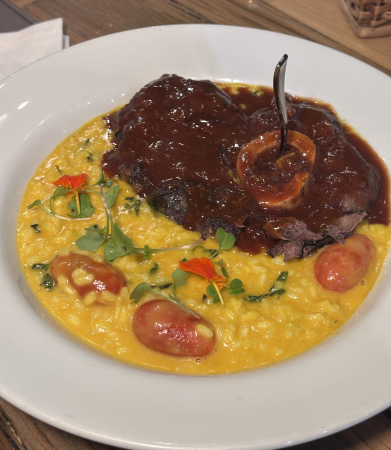 OSSOBUCO COM RISOTO DE AÇAFRÃO AVENIDA PAULISTA CURITIBA